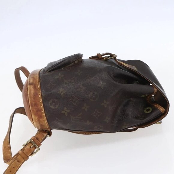 LOUIS VUITTON Monogram Montsouris MM Backpack M51136 LV Auth 150398 main image 10
